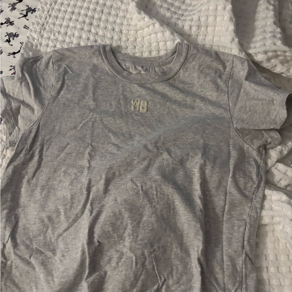 Alexander Wang Heather Gray Tee
